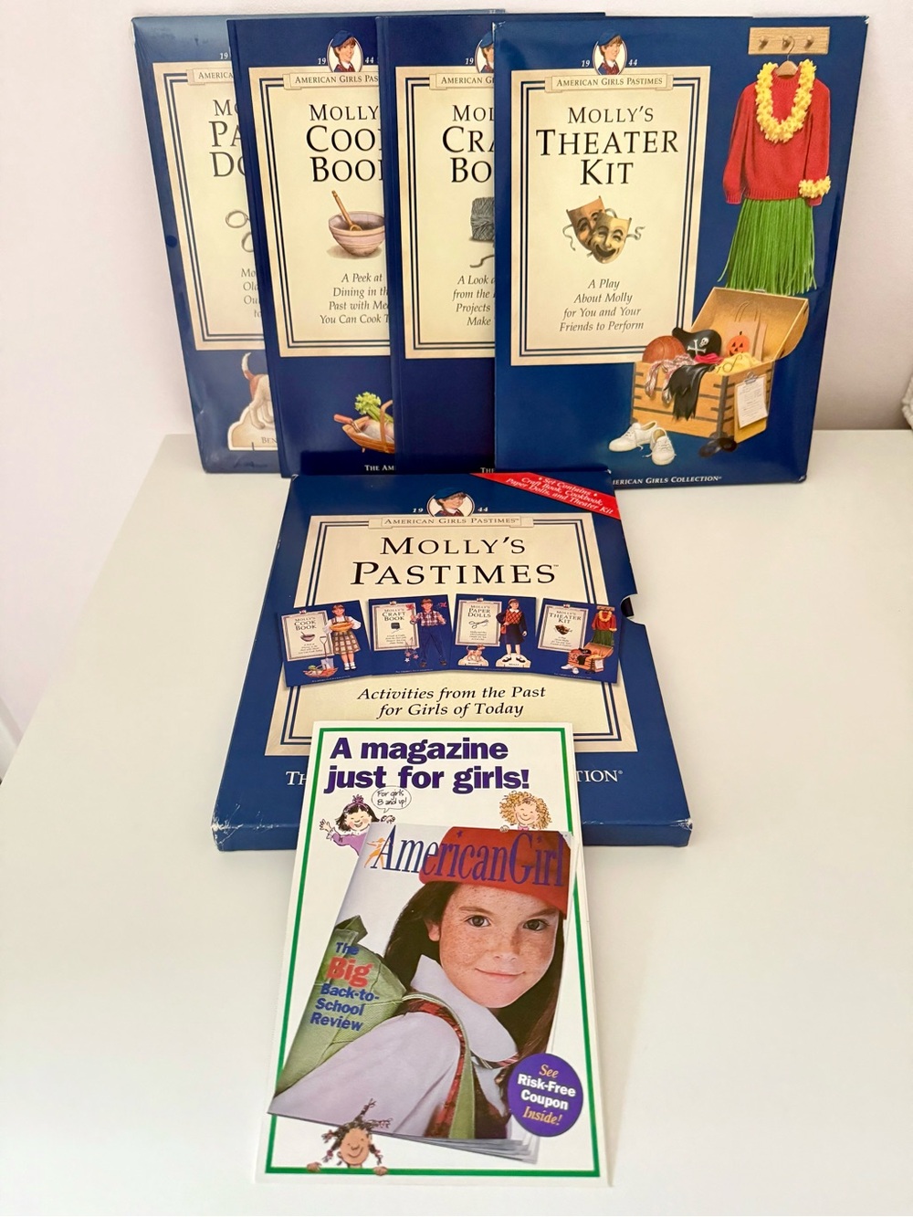 Vintage American Girls Collection “Mollys Pastimes” Activity Set